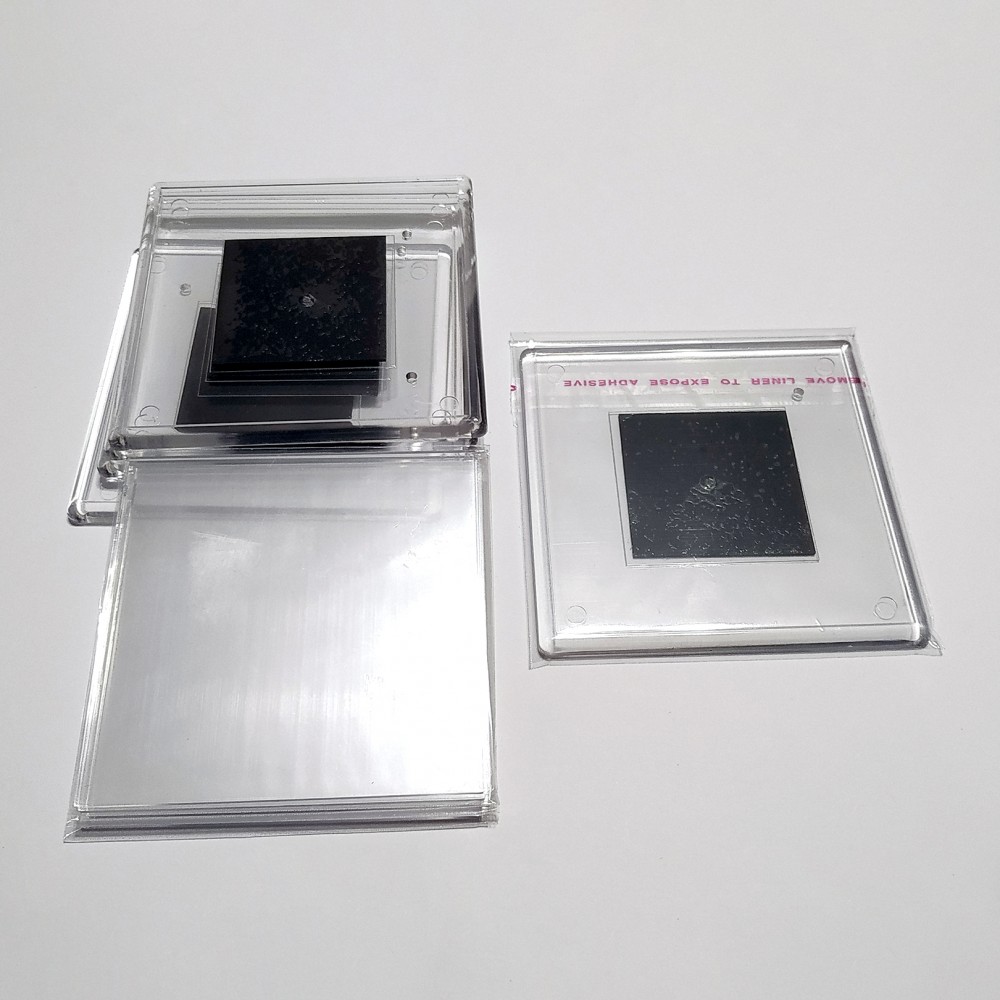 Pusty Akrylowy magnesy Kwadrat 100 * 100 mm (przezroczysty)