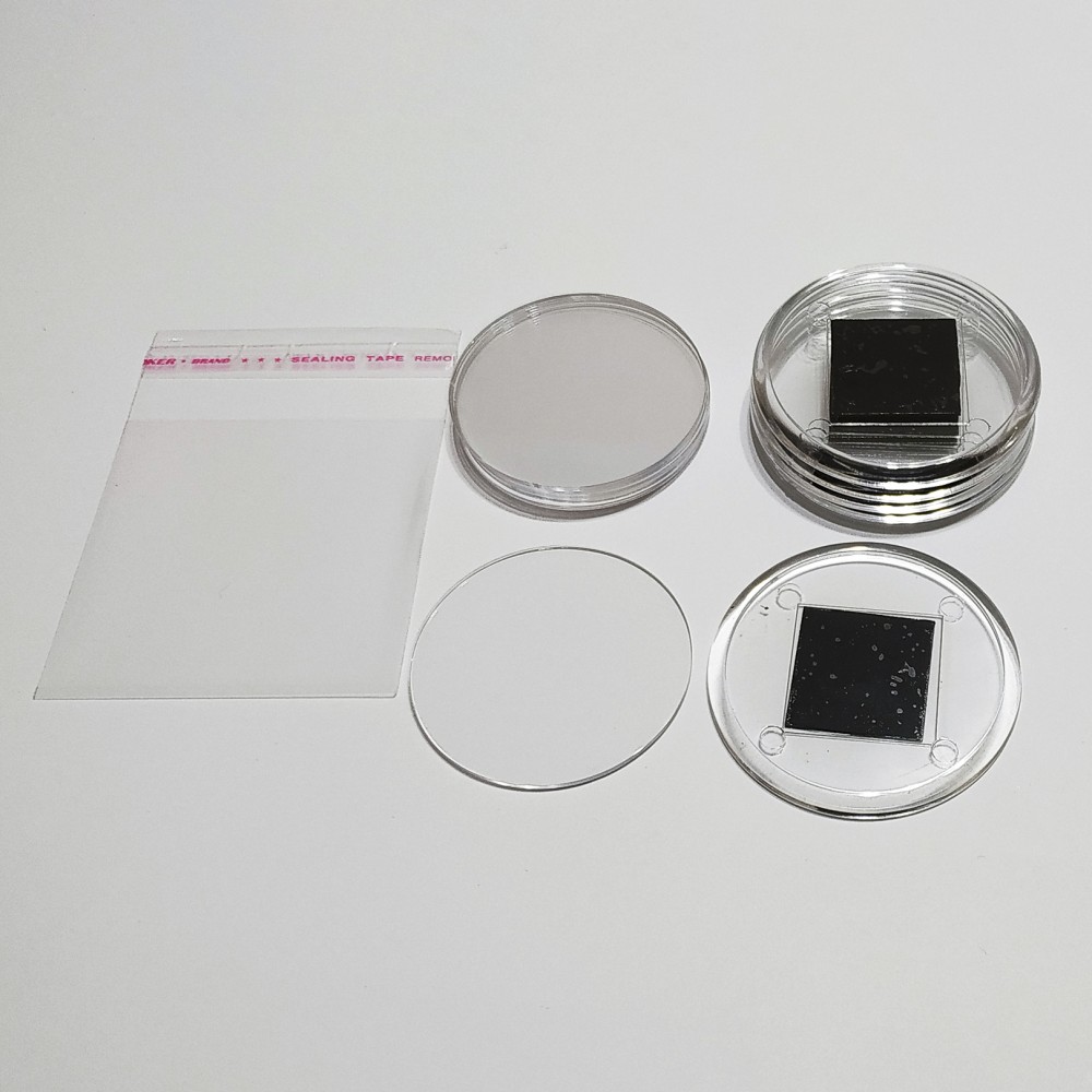 Akrylowe magnesy Krąg 65 mm (przezroczysty)