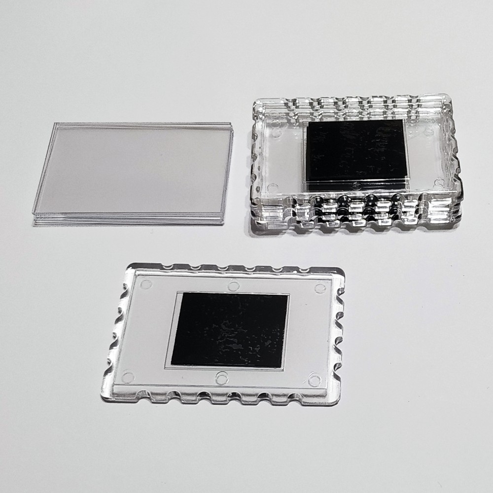 Pusty Akrylowy magnesy Znaczek 78*52 mm (przezroczysty)