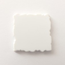 Półfabrykat policeramicznych magnesow - Rzeźbiony kwadrat mini